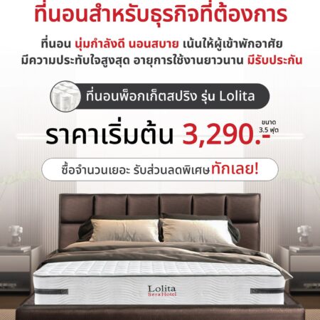 ที่นอน Pocket Spring "Lolita"